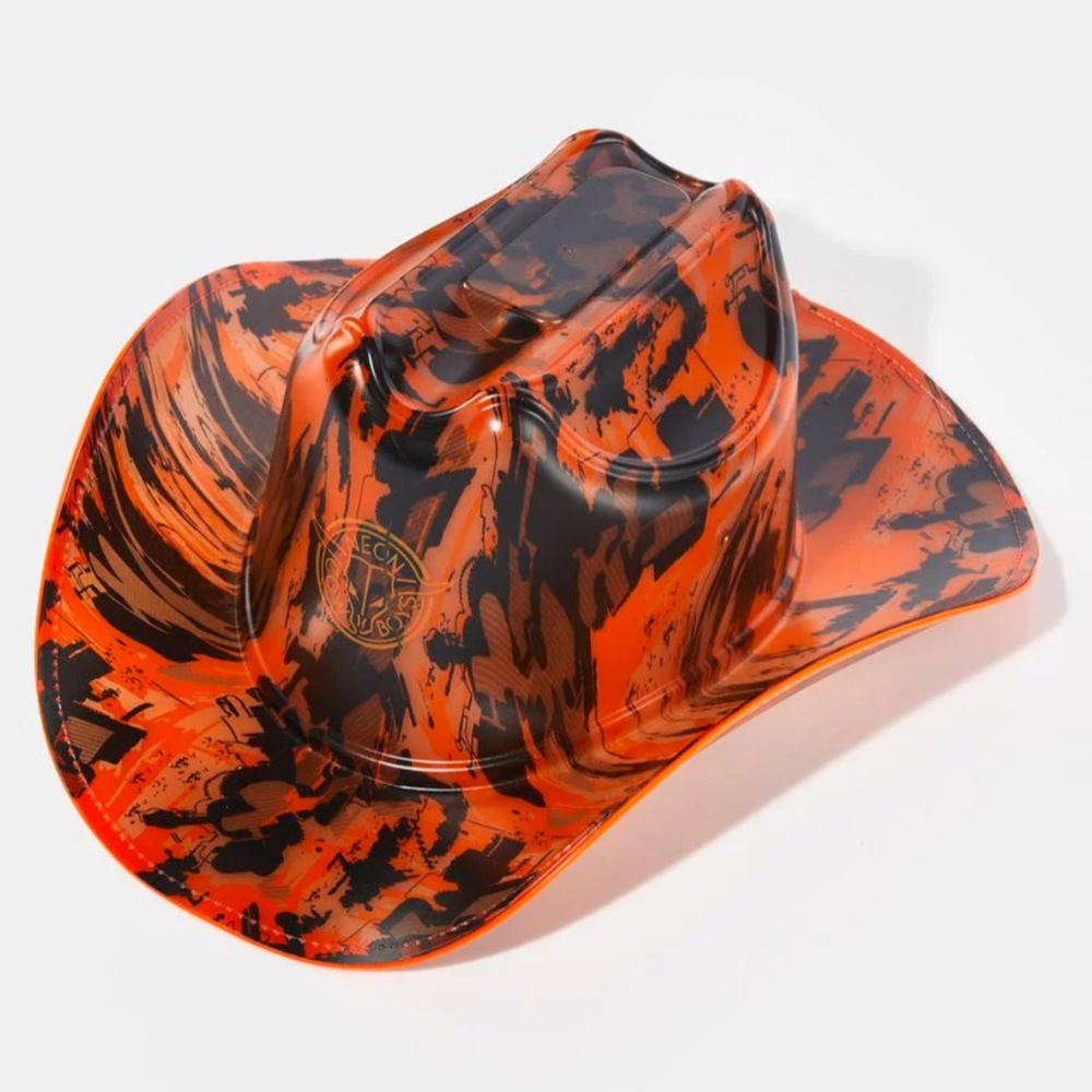 Neon Cowboys Orange Grit Light-Up Hat